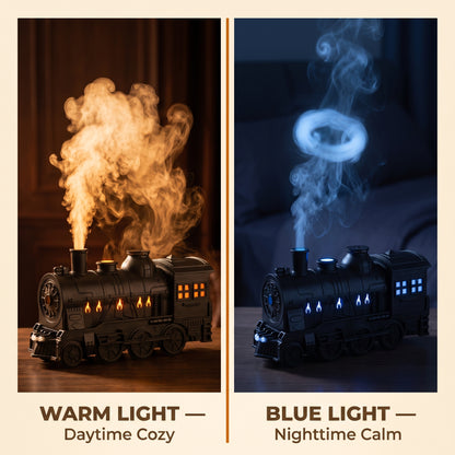 Hometrain warm light for daytime coziness and blue light for nighttime calm